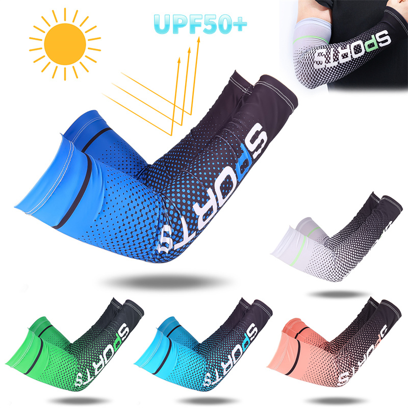 Outdoor Sport Gloves - 1 Pair Ice Silk Sleeve Sunscreen