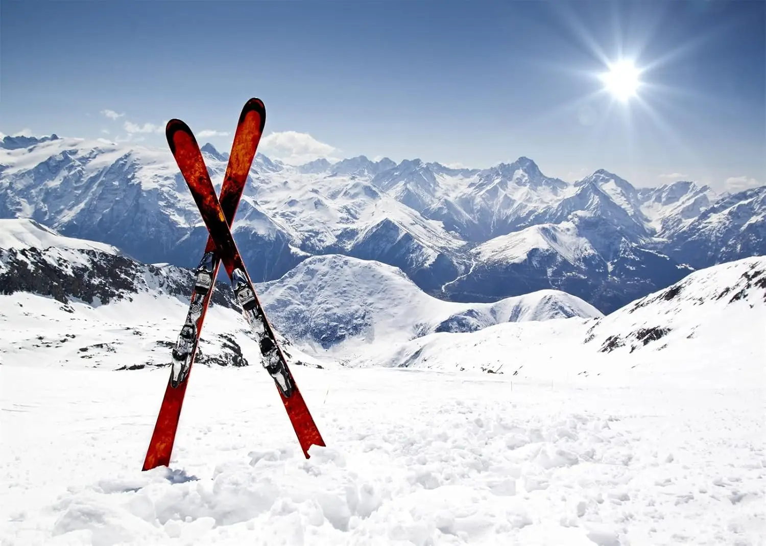 Alps White Snow Mountain Summi - Outdoor Sport Background recensie en prijs