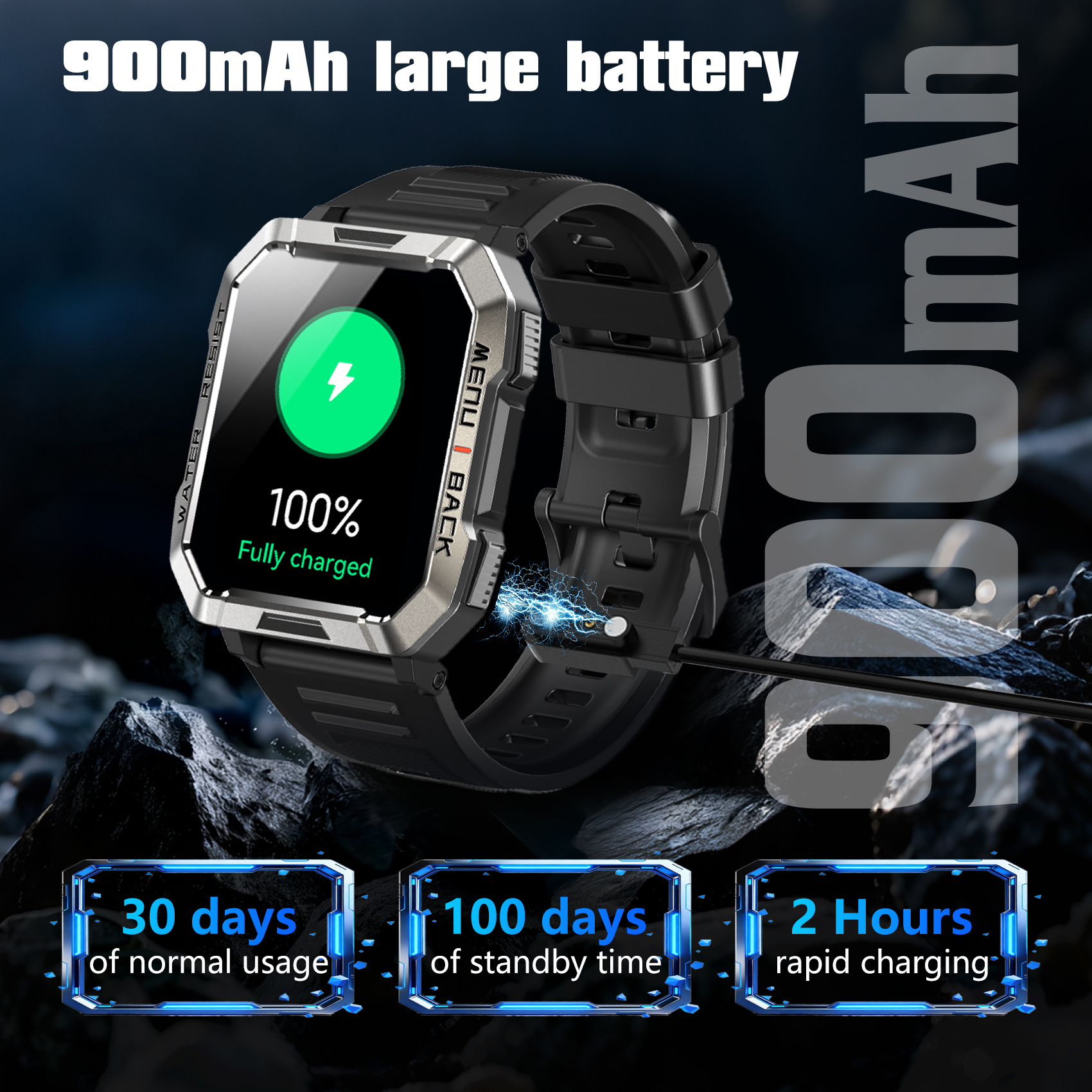 Outdoor Waterproof W60 Smartwa - Outdoor Sport Day recensie en prijs