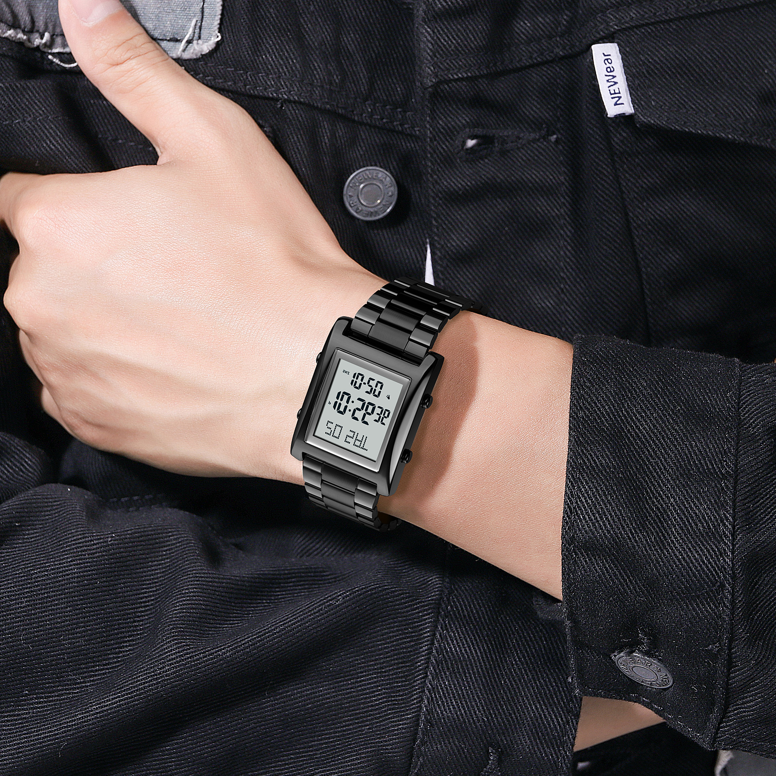 SKMEI Simple Alarm Clock Sport - Outdoor Sports List recensie en prijs