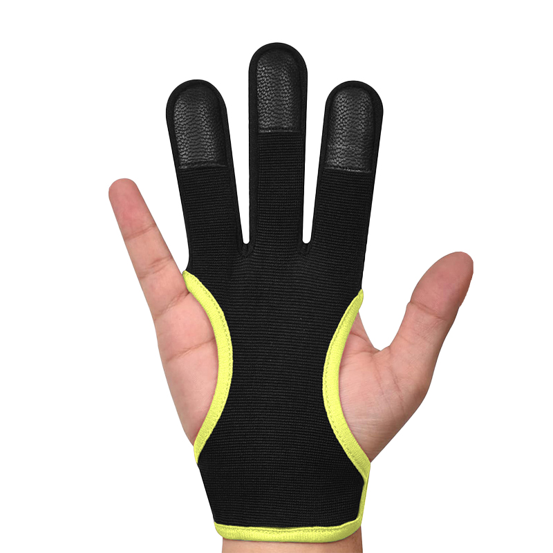 1PCS Archery 3 Fingers Glove G - Outdoor Sport Gloves recensie en prijs