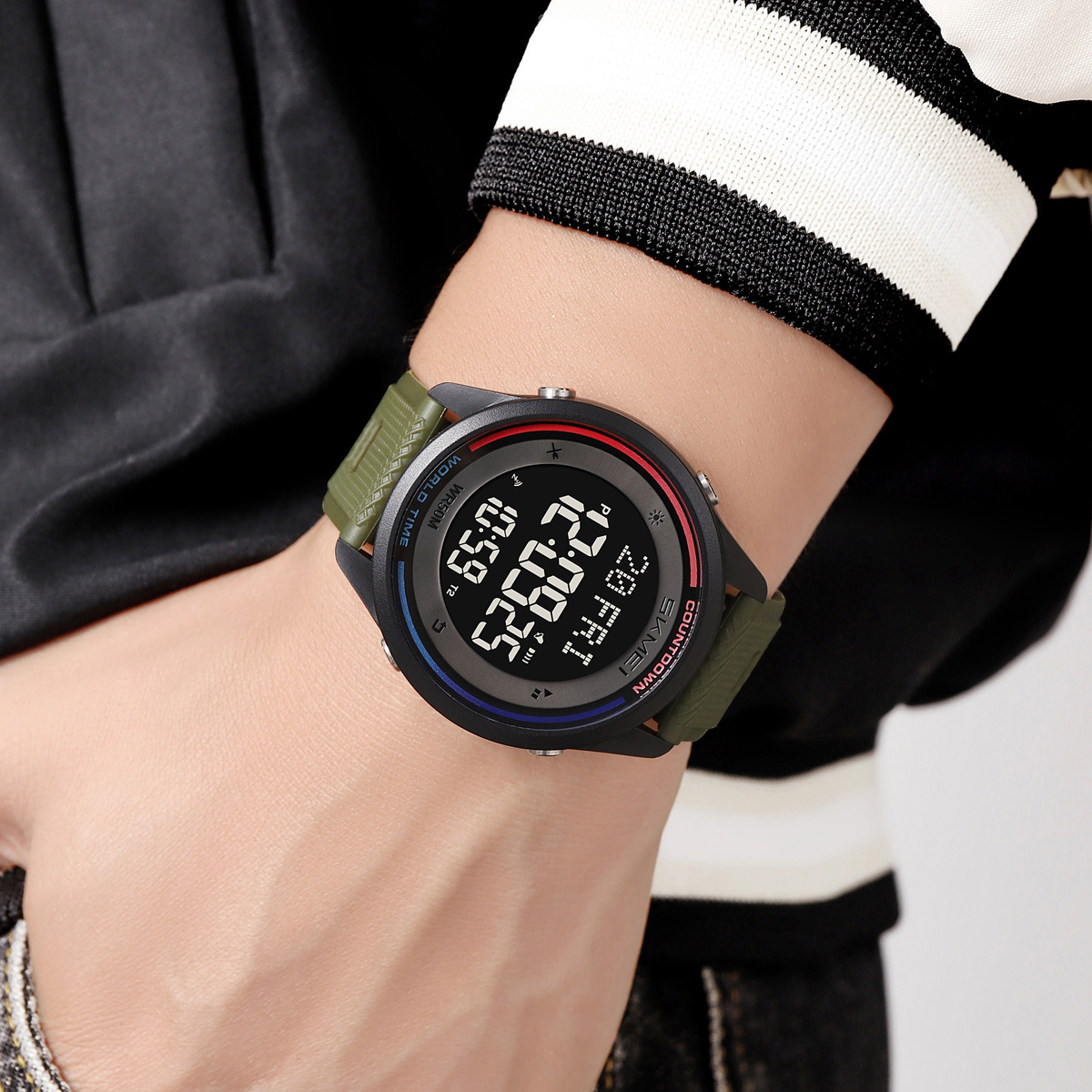 SKMEI Military Digital Wristwa - Outdoor Sports List recensie en prijs