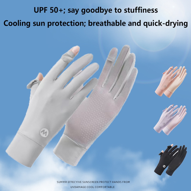 Sunscreen Ice Silk Breathable  - Outdoor Sport Gloves recensie en prijs