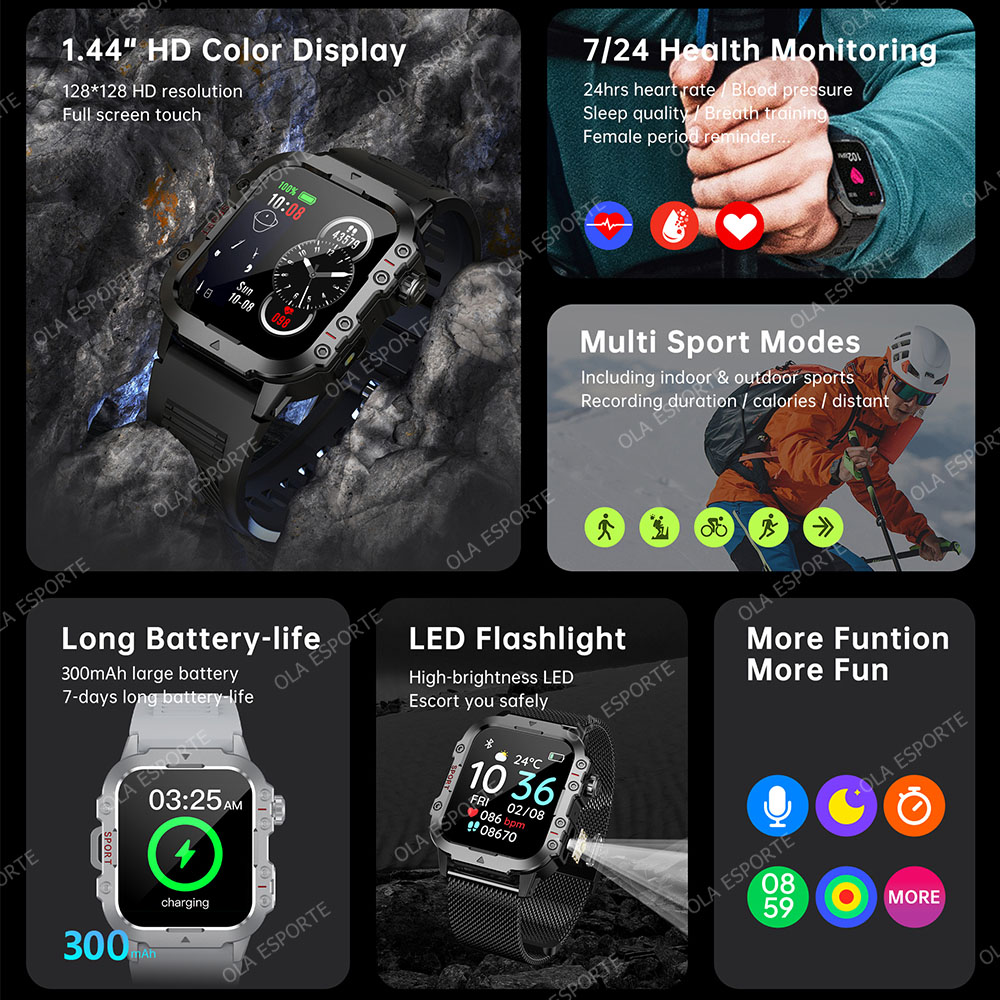 New Arrivals Men's Smart Watch - Outdoor Sport Day recensie en prijs