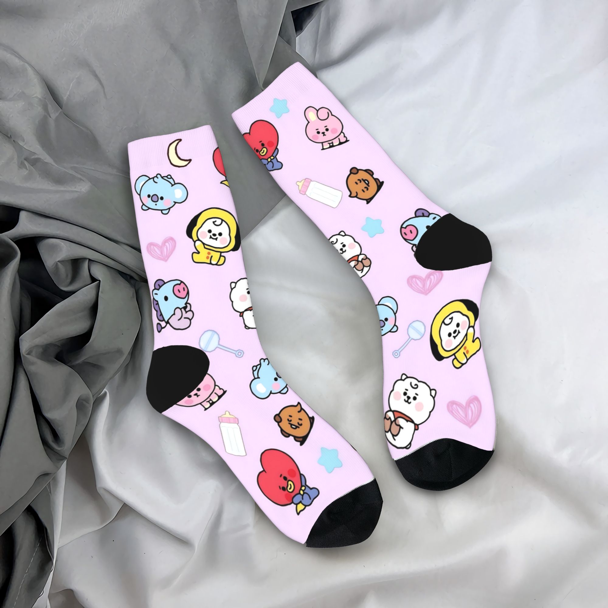 Cartoon Music Band Socks Korea - Outdoor Sportsman Group recensie en prijs