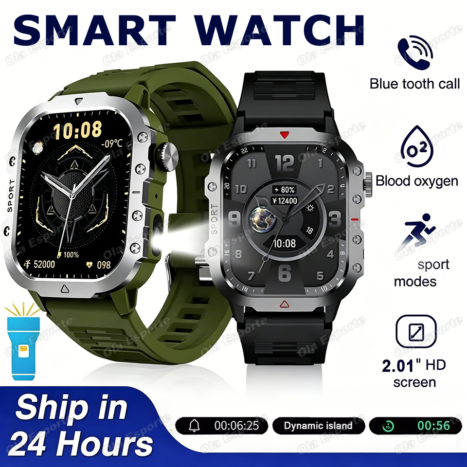 New Flashlight Smart Watch 202 - Outdoor Sport Day recensie en prijs