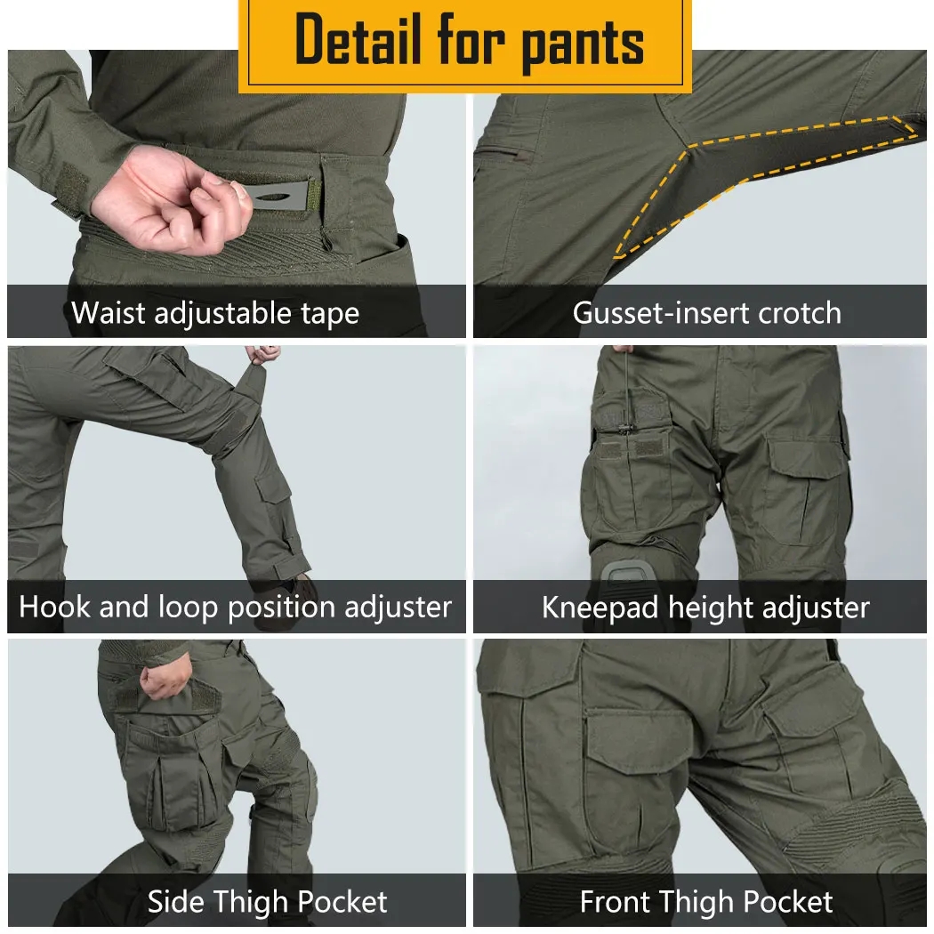 G3 Combat Pants +Pads Elastic  - Outdoor Sport Climbing Gear recensie en prijs