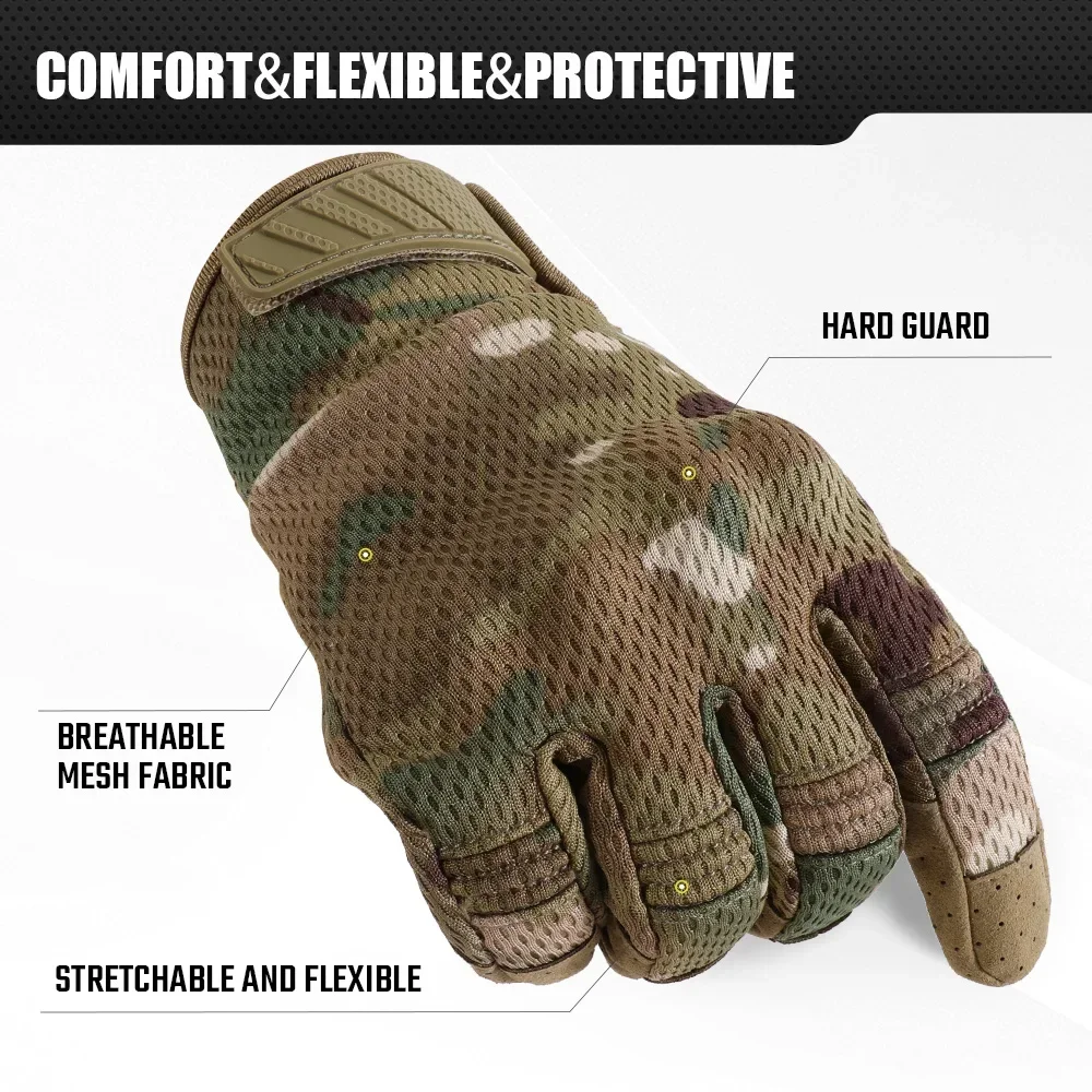 Camo Touch Screen Tactical Glo - Outdoor Sport Gloves recensie en prijs