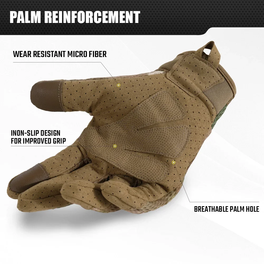 Camo Touch Screen Tactical Glo - Outdoor Sport Gloves recensie en prijs
