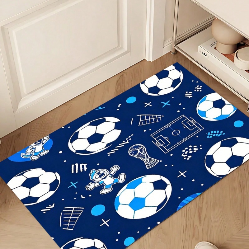 Black Gray Swirl Soccer Print  - Outdoor Sport Area recensie en prijs