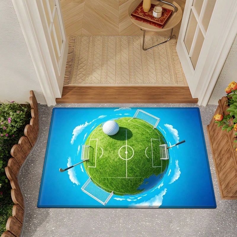 Black Gray Swirl Soccer Print  - Outdoor Sport Area recensie en prijs
