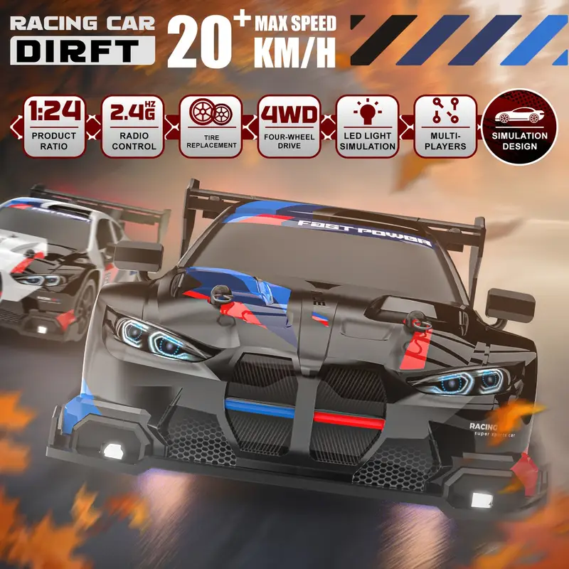 New 4WD 1:24 Scale RC Drift Ca - Outdoor Sport An recensie en prijs