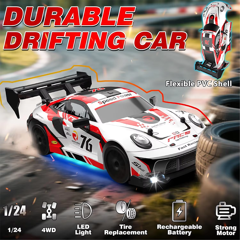 New 4WD 1:24 Scale RC Drift Ca - Outdoor Sport An recensie en prijs