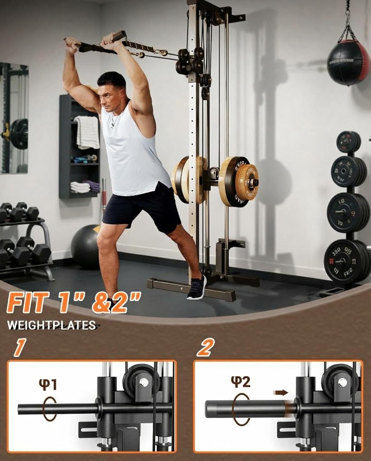 Wall Mount Cable Station Dual  - Outdoor Sport Bar recensie en prijs