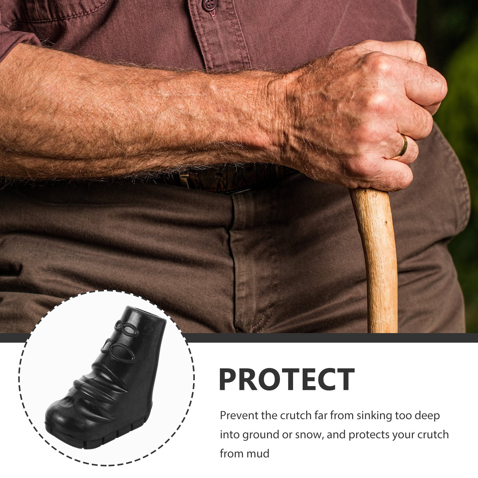 Rubber Trekking Pole Tips Ligh - Outdoor Sport Gloves recensie en prijs