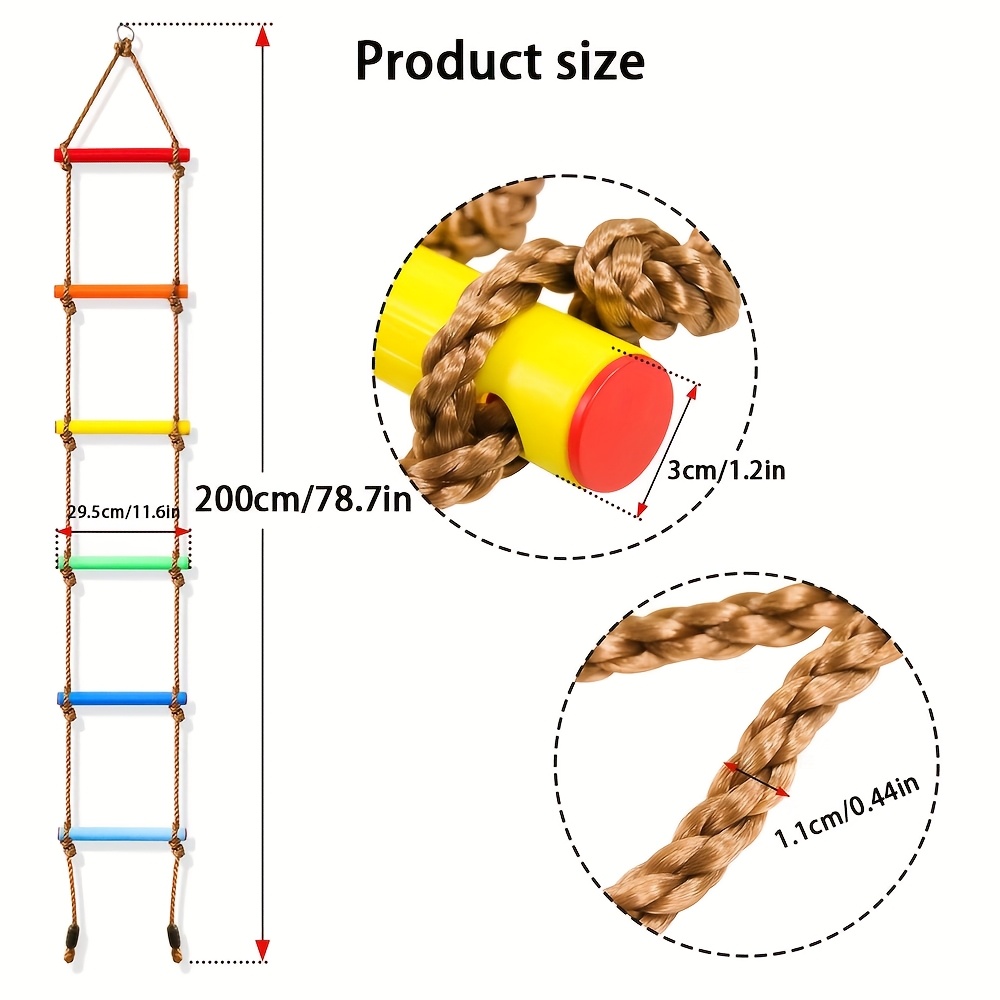 1pc Colorful Kid Climbing Ladd - Outdoor Sport Climbing Gear recensie en prijs