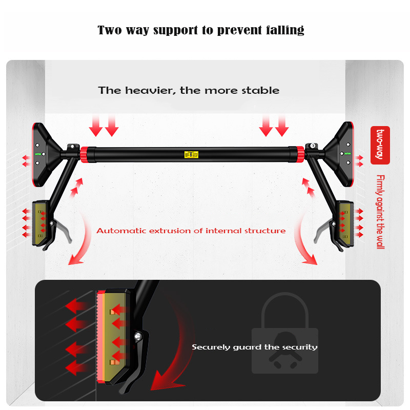 Horizontal Wall Pull-up Bar, E - Outdoor Sport Bar recensie en prijs