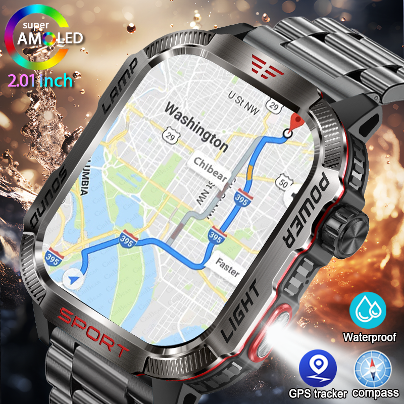New Military GPS Smart Watch M - Outdoor Sport Day recensie en prijs