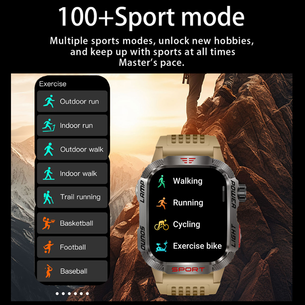 New Military GPS Smart Watch M - Outdoor Sport Day recensie en prijs