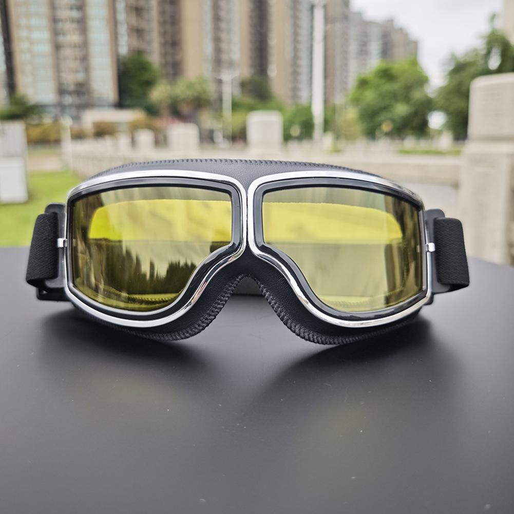Newest -Style Leather Goggles  - Outdoor Sports Store recensie en prijs