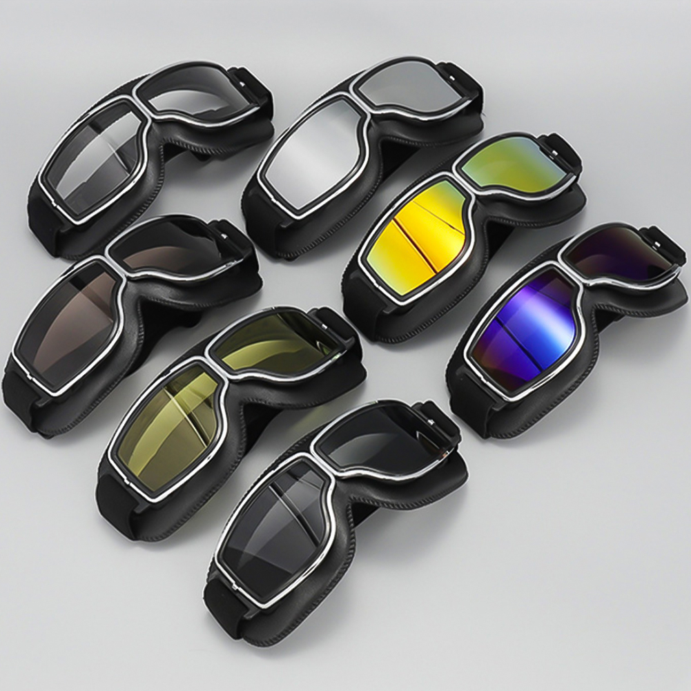 Newest -Style Leather Goggles  - Outdoor Sports Store recensie en prijs