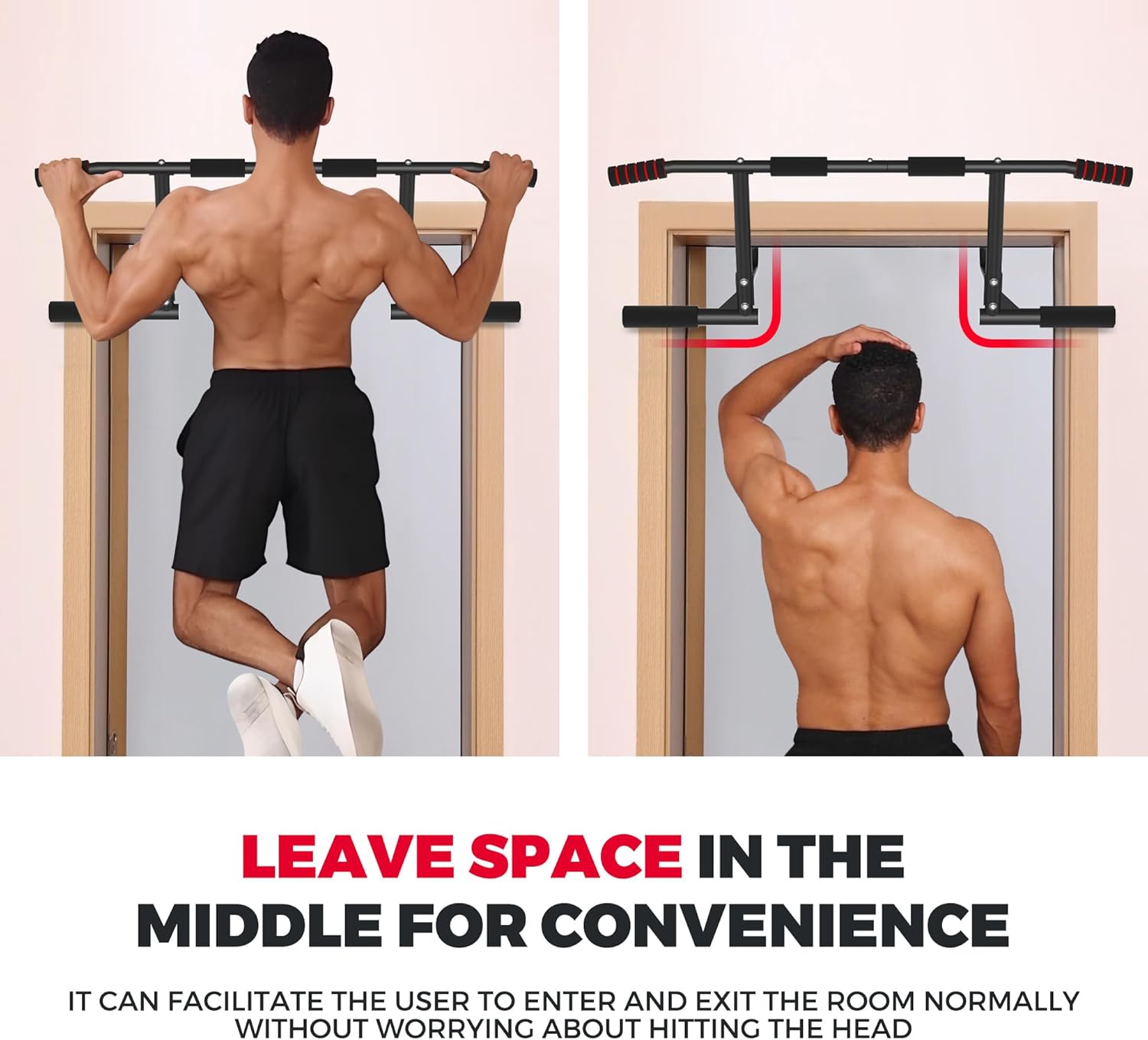 440 lbs Heavy Duty Pull Up Bar - Chin Bar Doorway recensie en prijs