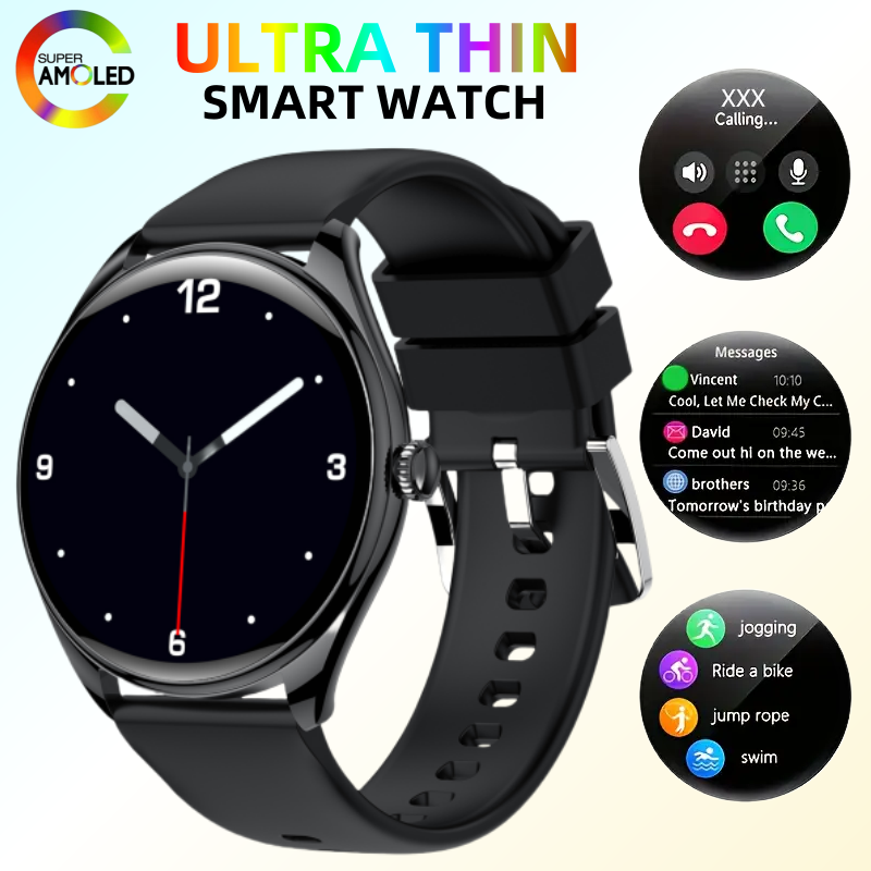 MT55 Smart Watch 1.43 Inch Amo - Outdoor Sport Day recensie en prijs