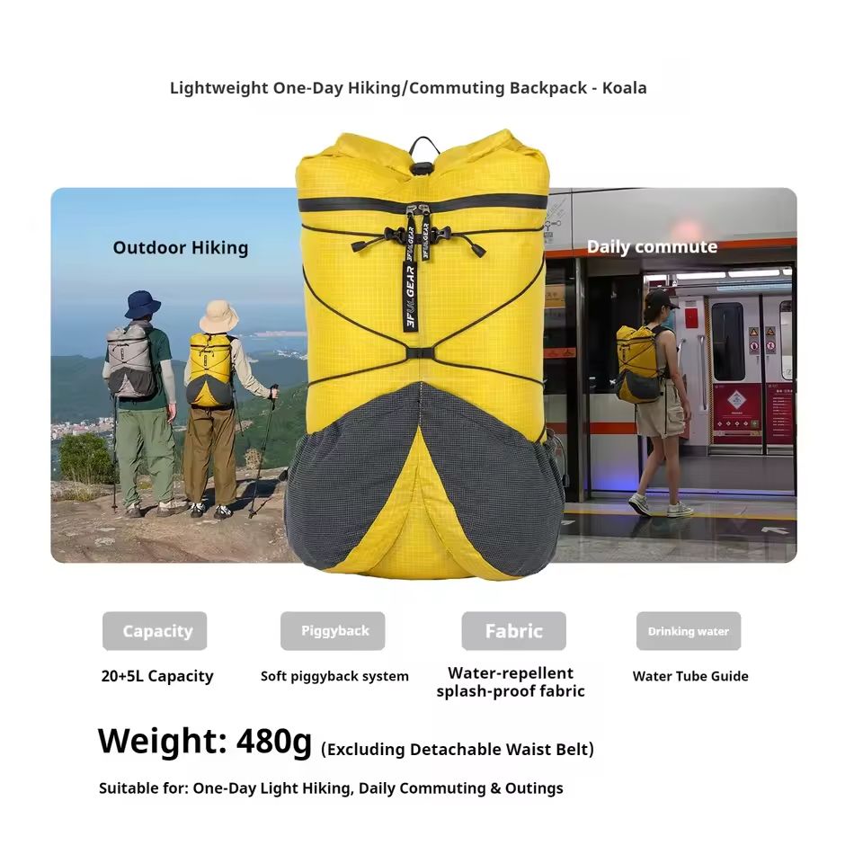3F UL GEAR 20+5L Ultralight Ba - Outdoor Sport Climbing Gear recensie en prijs