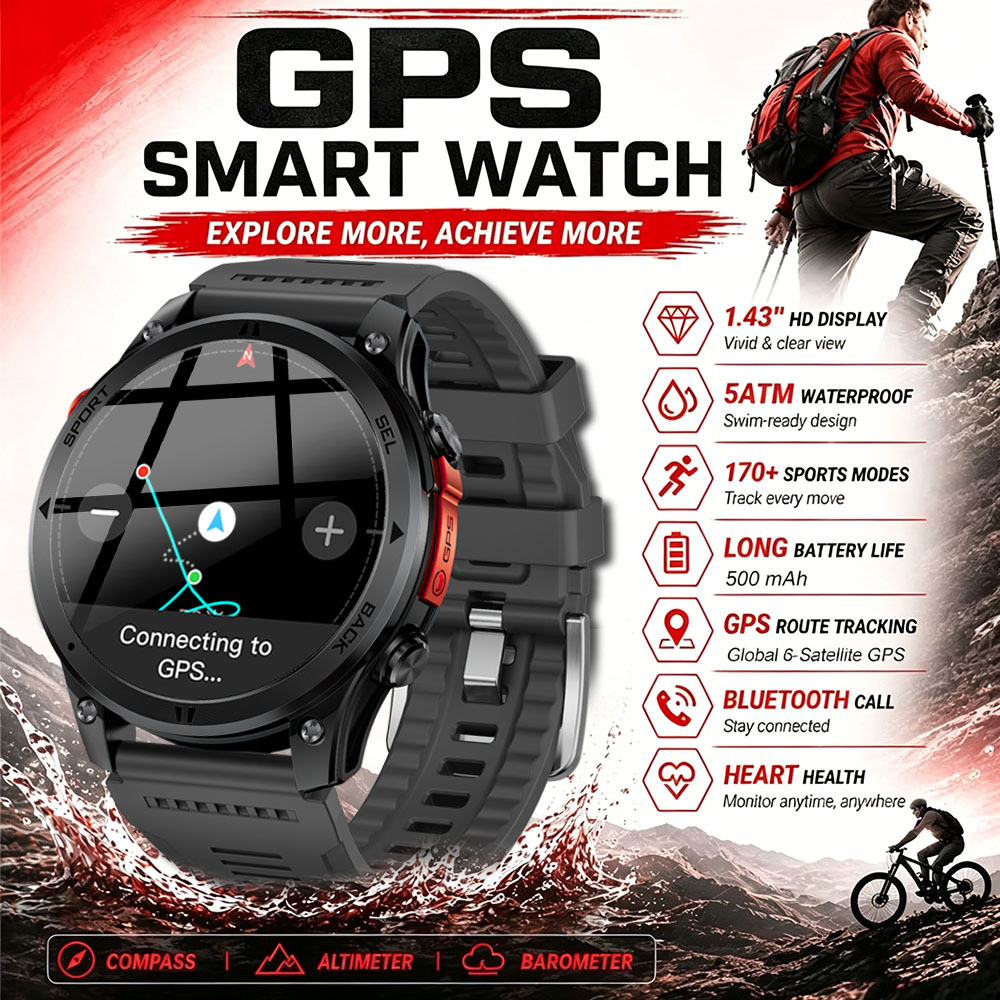 2026New Outdoor GPS Smart Watc - Outdoor Sport Day recensie en prijs
